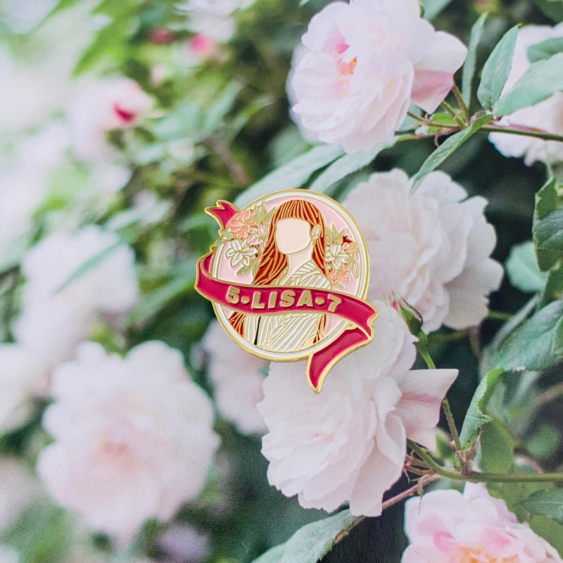 BLACKPINK peripheral metal badge brooch