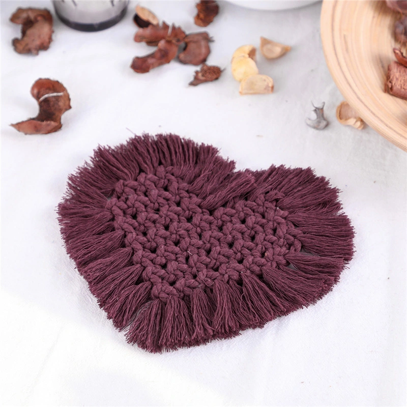 Tassel cotton rope insulation pad