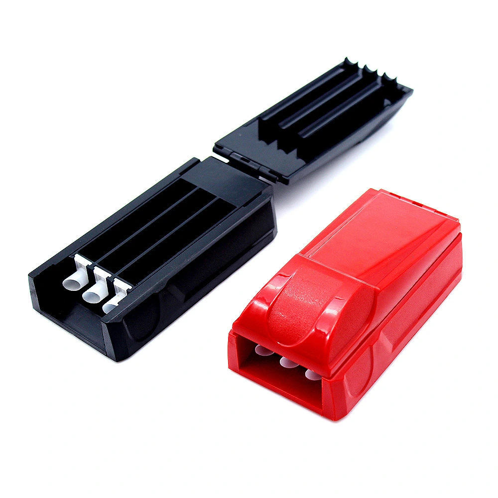 Mini three-tube cigarette smoker