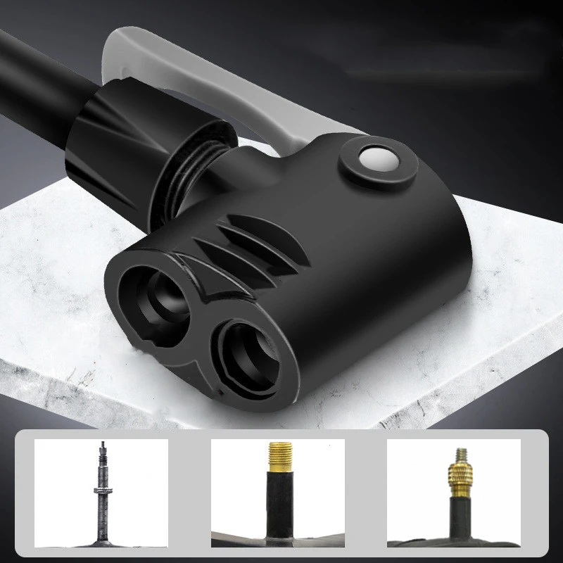 Bicycle foot pump mountain bike pump