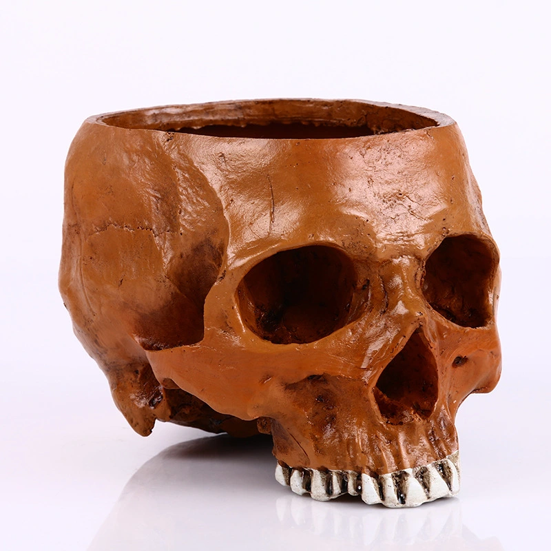 Flower pot skull