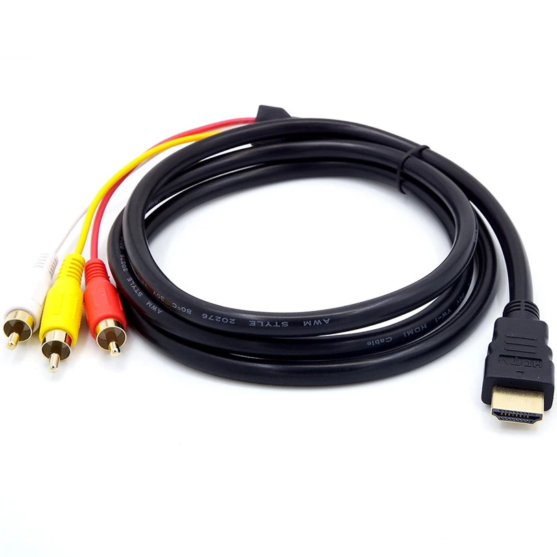 HD HDMI to 3RCA component cable