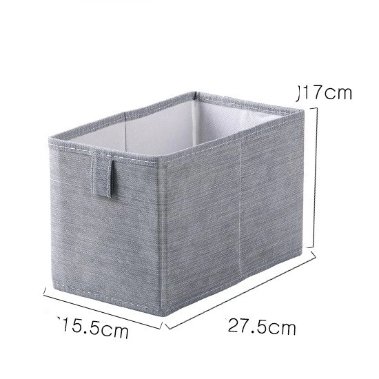 Foldable Fabric Wardrobe Clothes Storage Box Without Cover