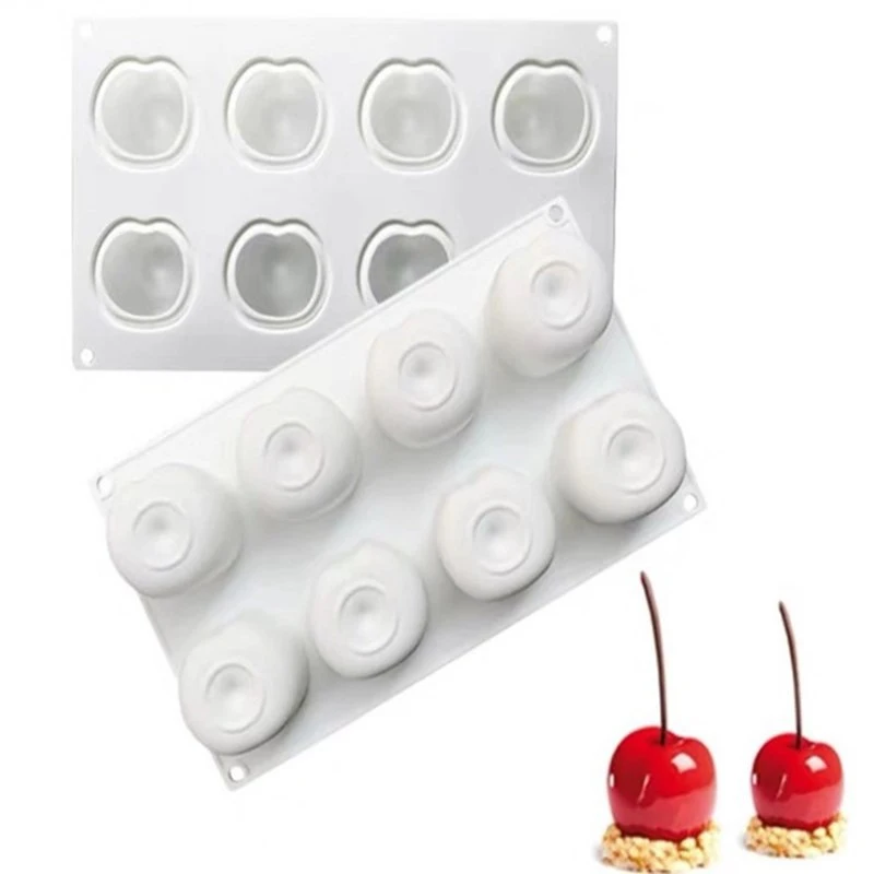 8 cherry fruit cake mould