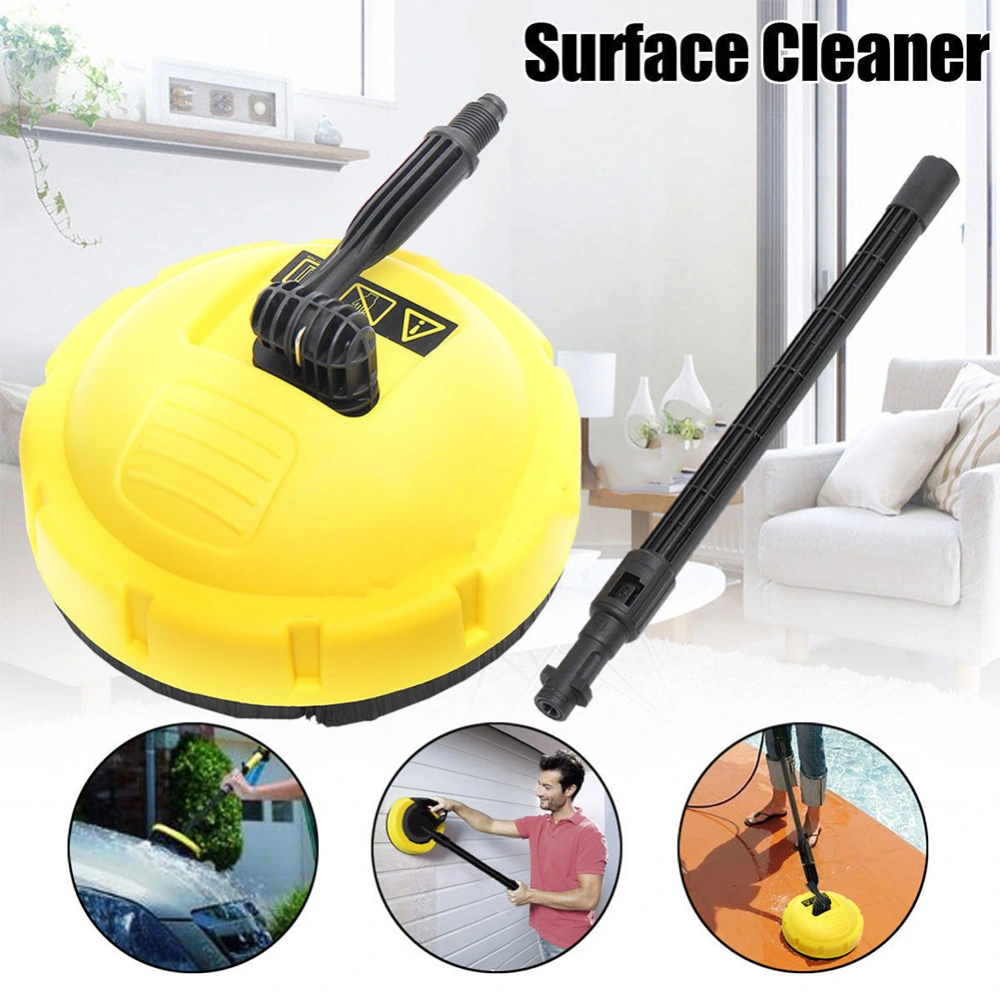 Disc scrubbing brush