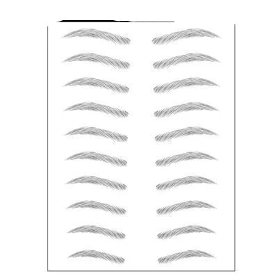 Imitation ecological eyebrow stickers