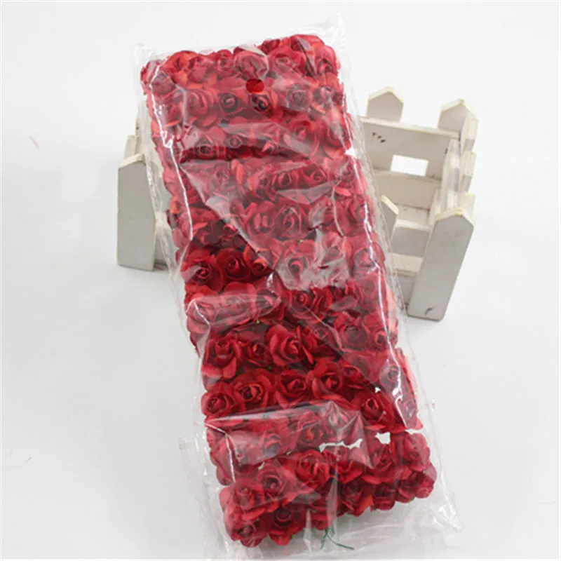 Artificial Flower Festive Home Gift Box Wedding Candy Box Decoration