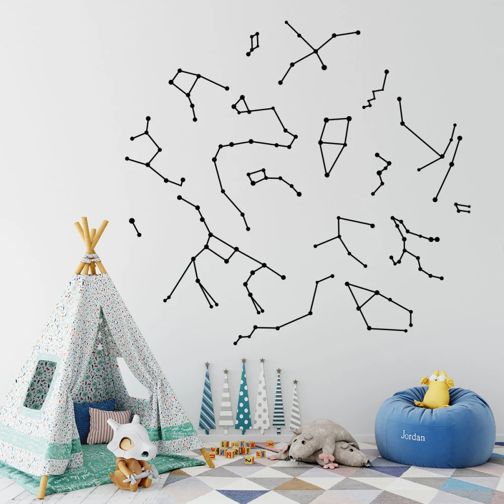 Creative personality constellation wall sticker