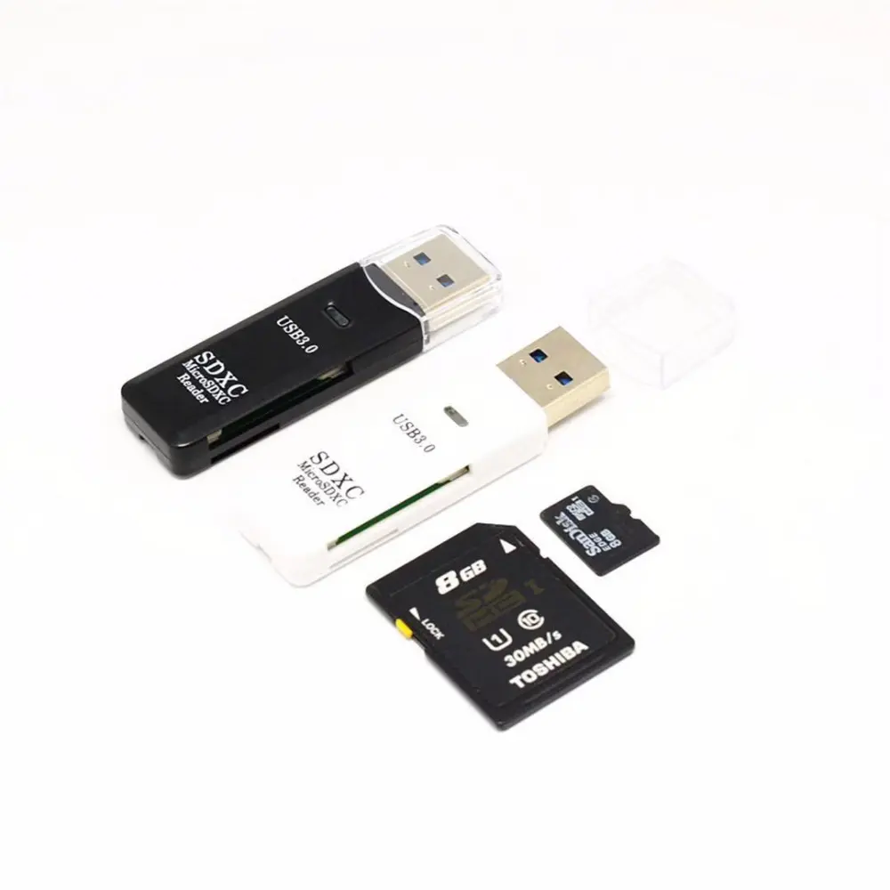 3.0 2-in-1 high-speed card reader