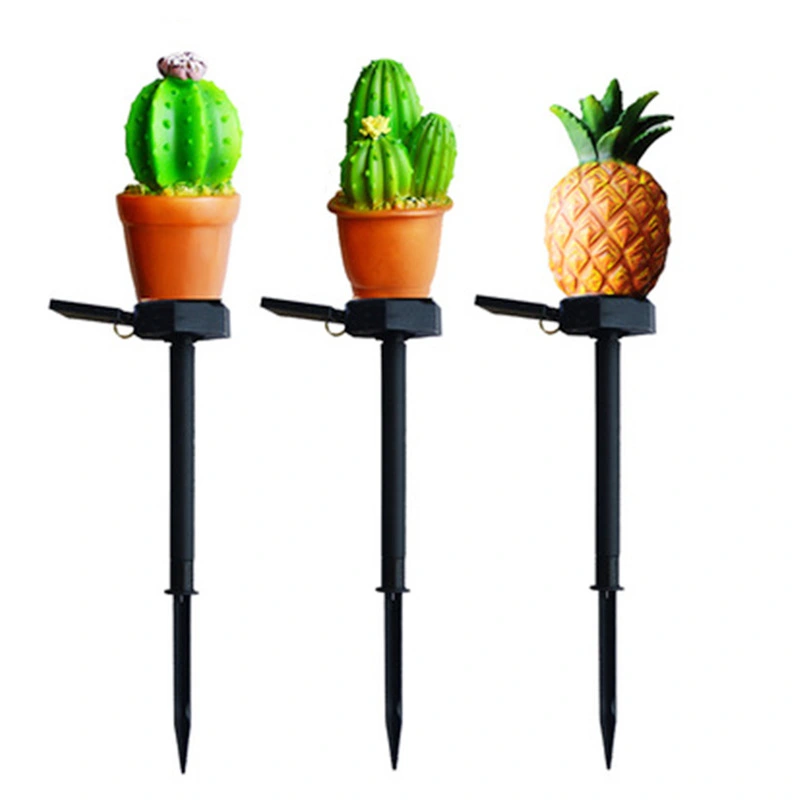 Cactus lawn landscape lights