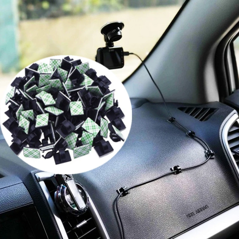 Car cable clamp