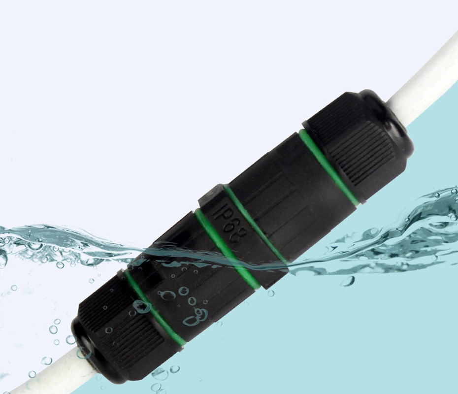 Plastic extended waterproof connector