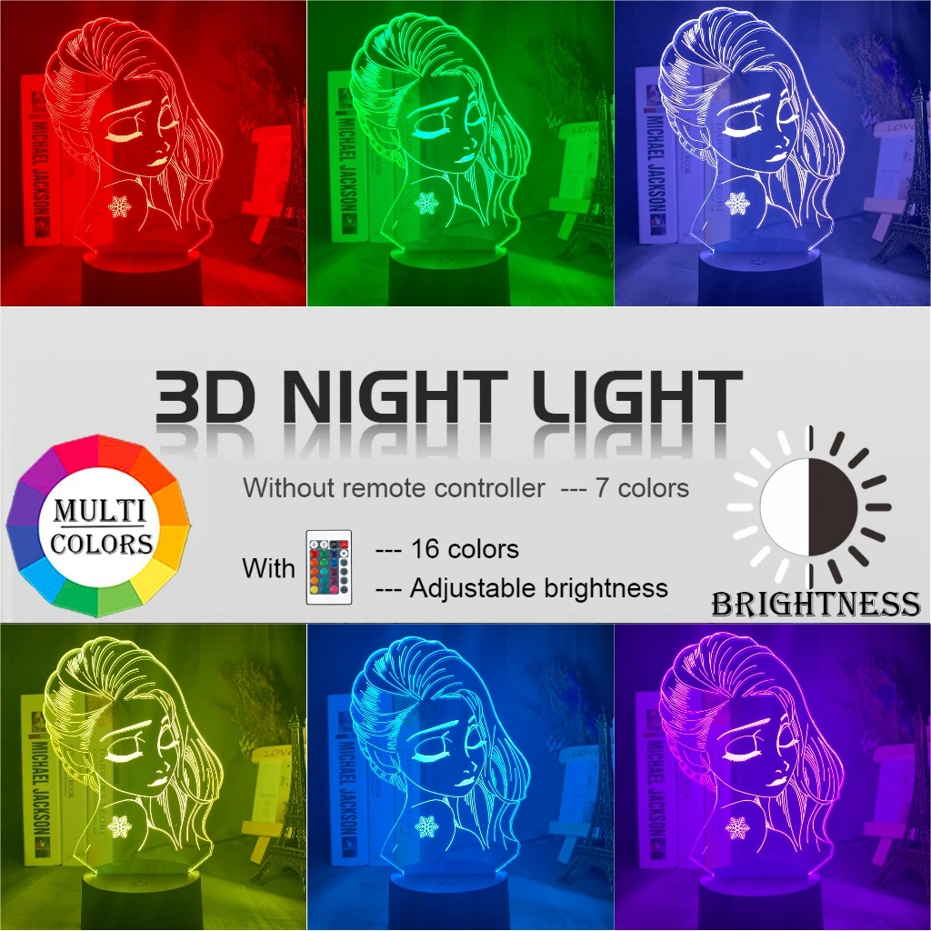 Creative colorful color changing led light