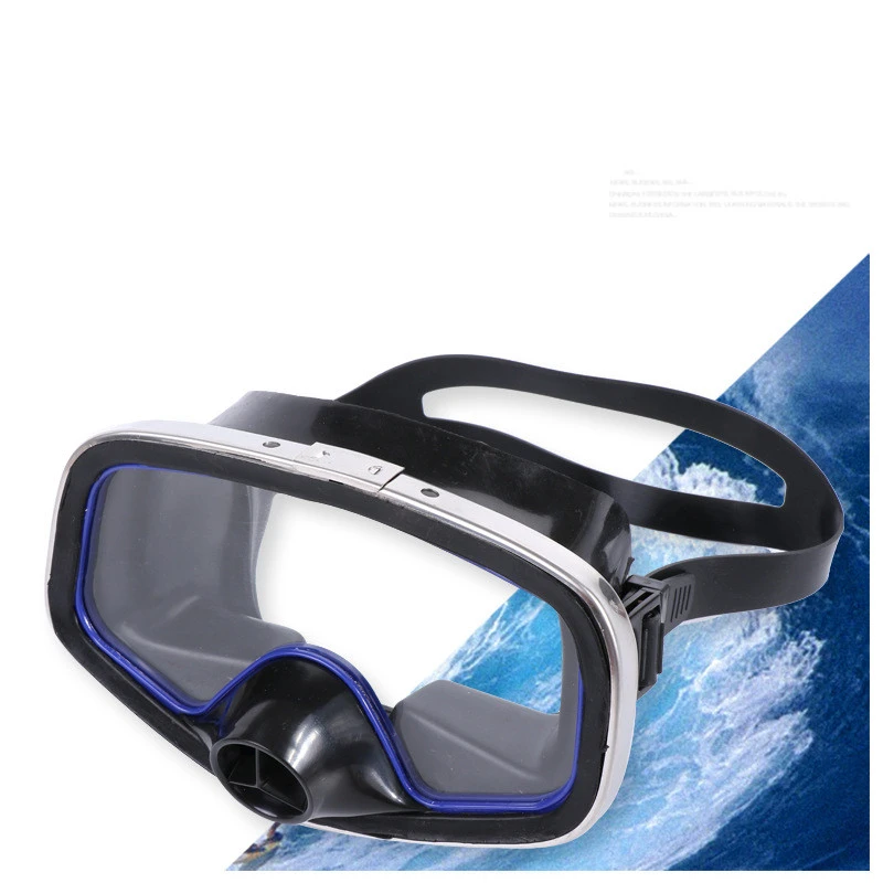 Adult mask snorkeling tempered glass mirror