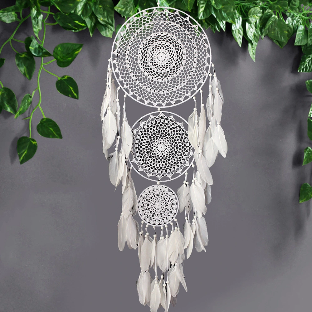 Concentric Hook Flower Dream Catcher