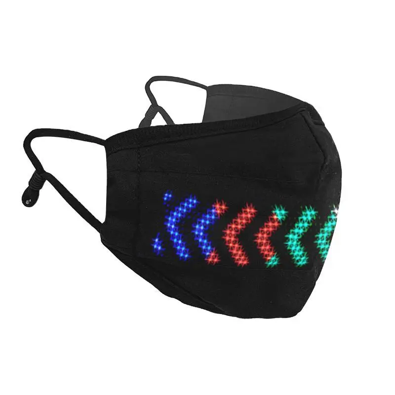 LED Luminous Mask Bluetooth Control DIY Personality