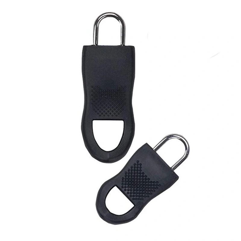 Spot wholesale zipper head pull piece case bag universal zipper head backpack clothing shoes general resin pull card removable