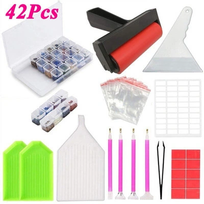 42-piece set of 5D diamond painting tools