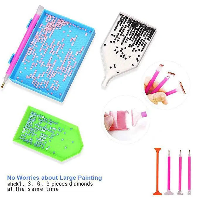 42-piece set of 5D diamond painting tools