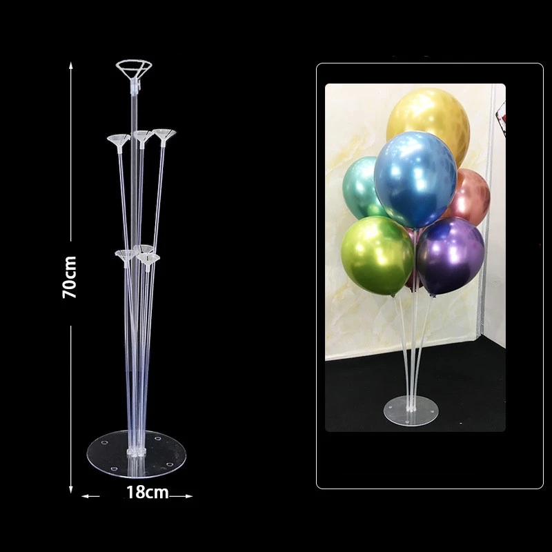 Balloon table floating bracket tree