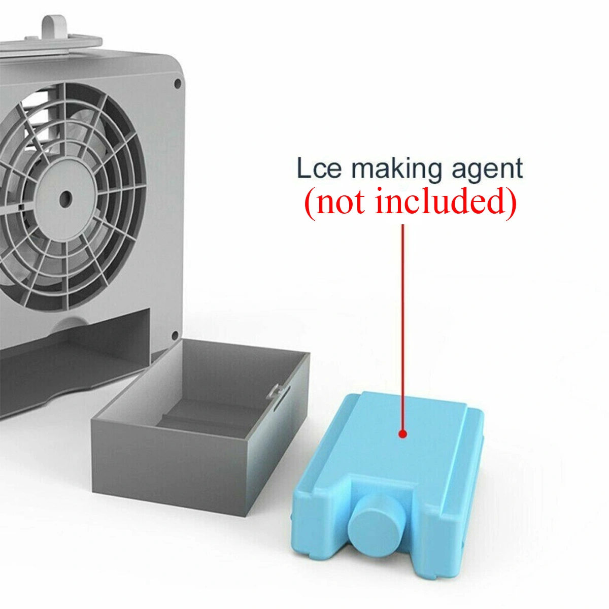Miniature air cooler ice crystal air conditioner fan