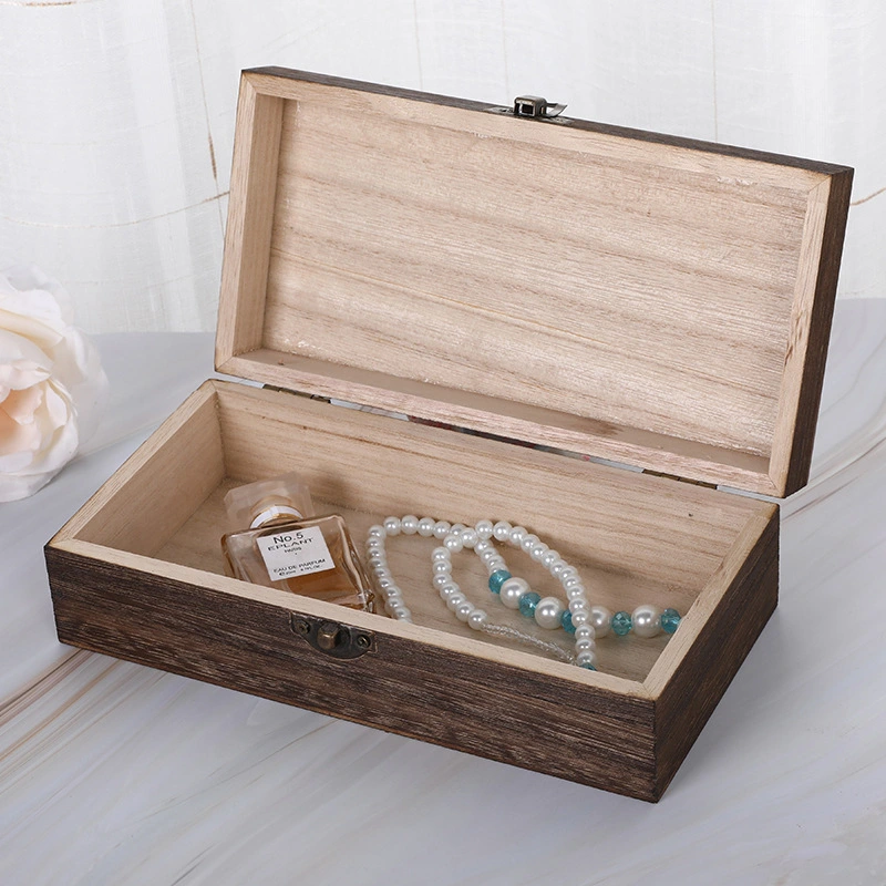 Wooden storage box