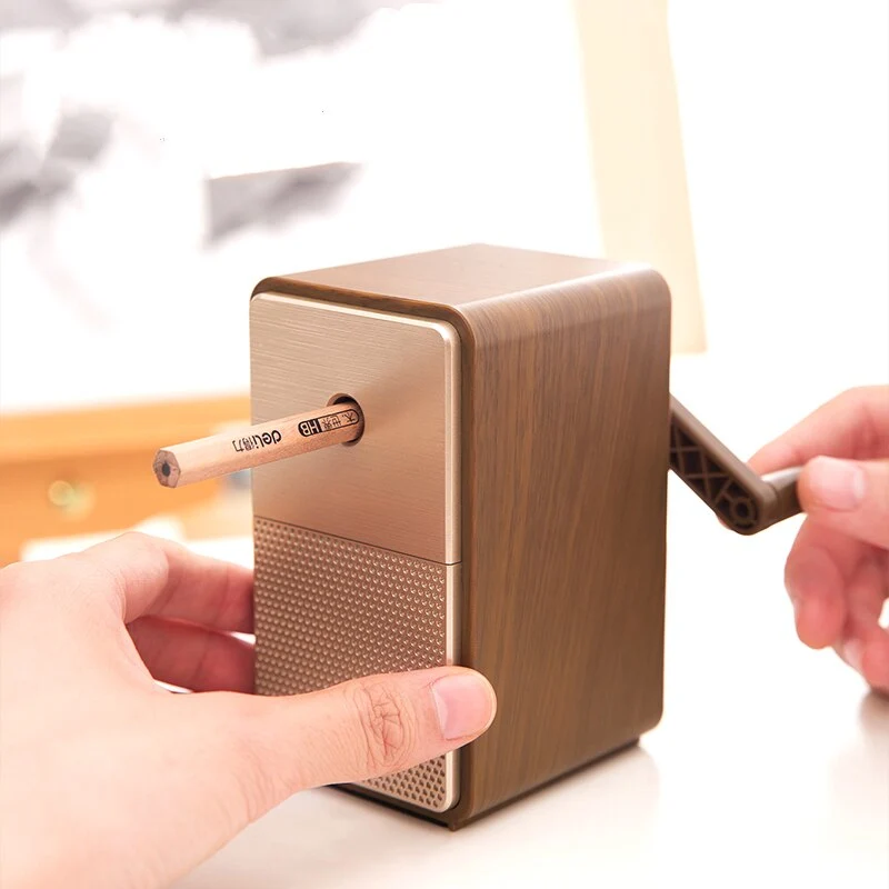 Student Compact Hand-Cranked Pencil Sharpener