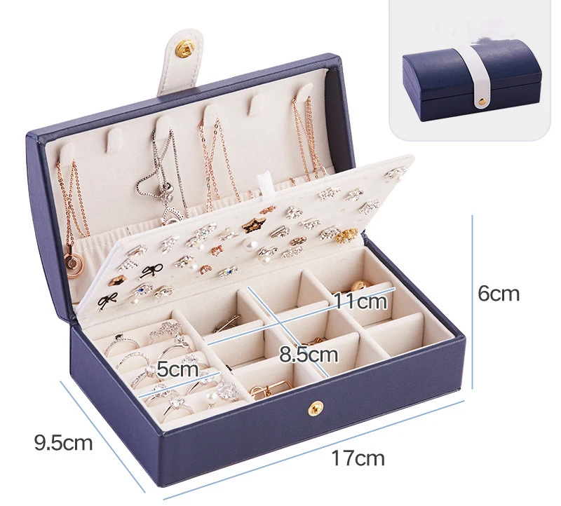 Portable Arch Storage Earring Jewelry Box