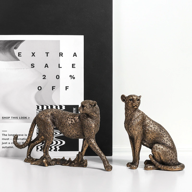 Vintage leopard crafts