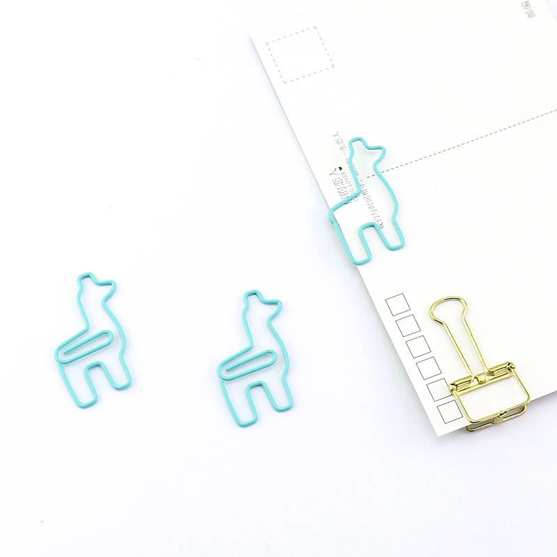 Alpaca cute shape paper clip