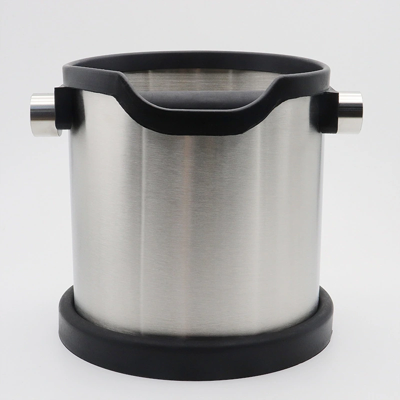 Stainless steel coffee grounds bucket