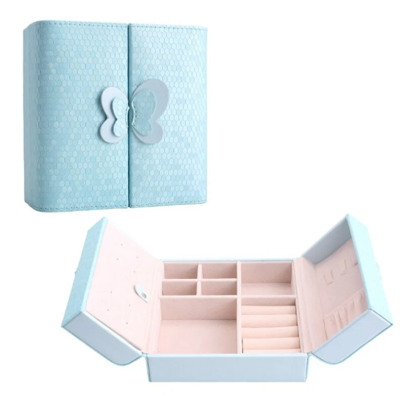 PU leather earring jewelry box