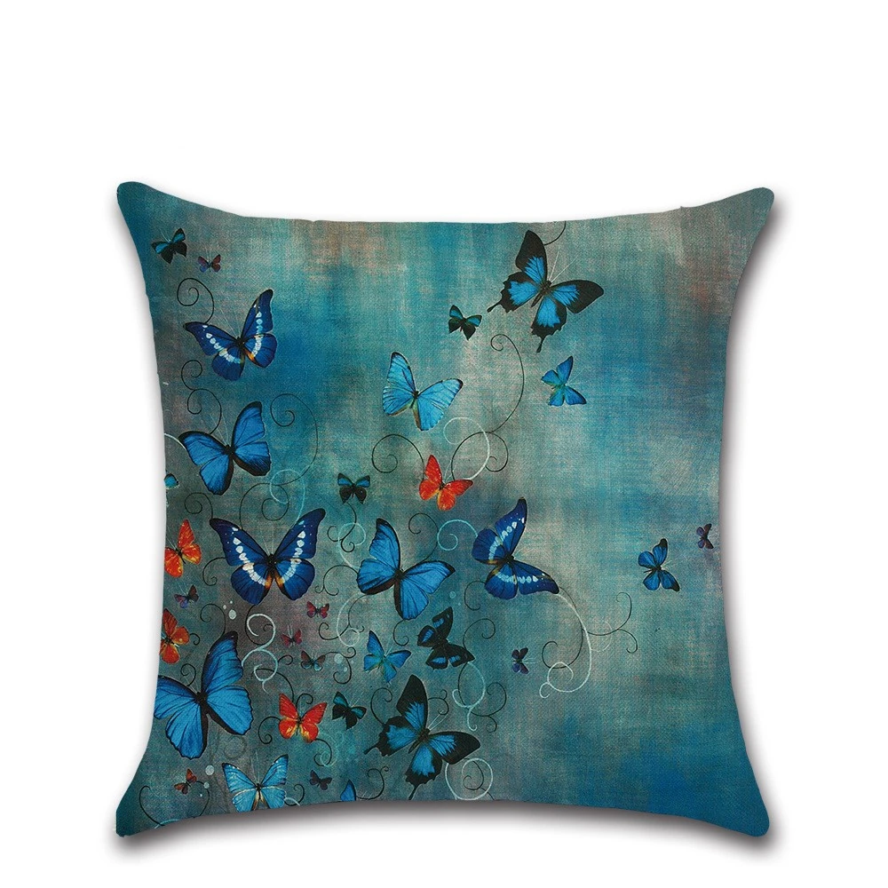 Color themed pillowcase cushion cover