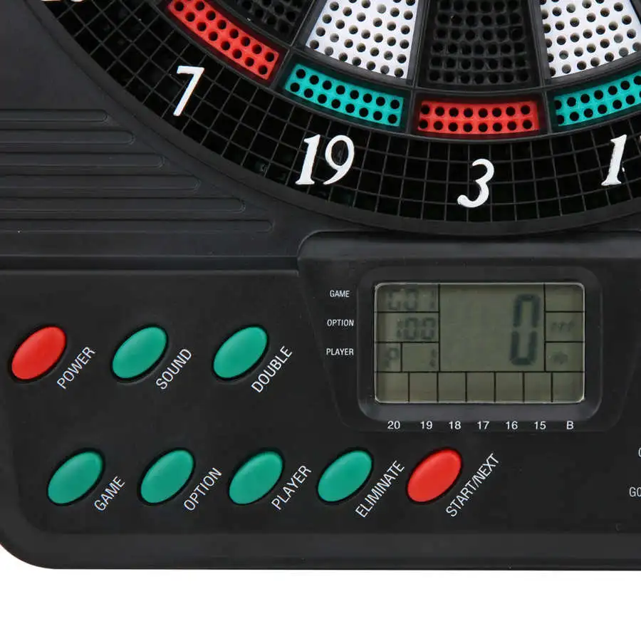 Automatic scoring soft dart board