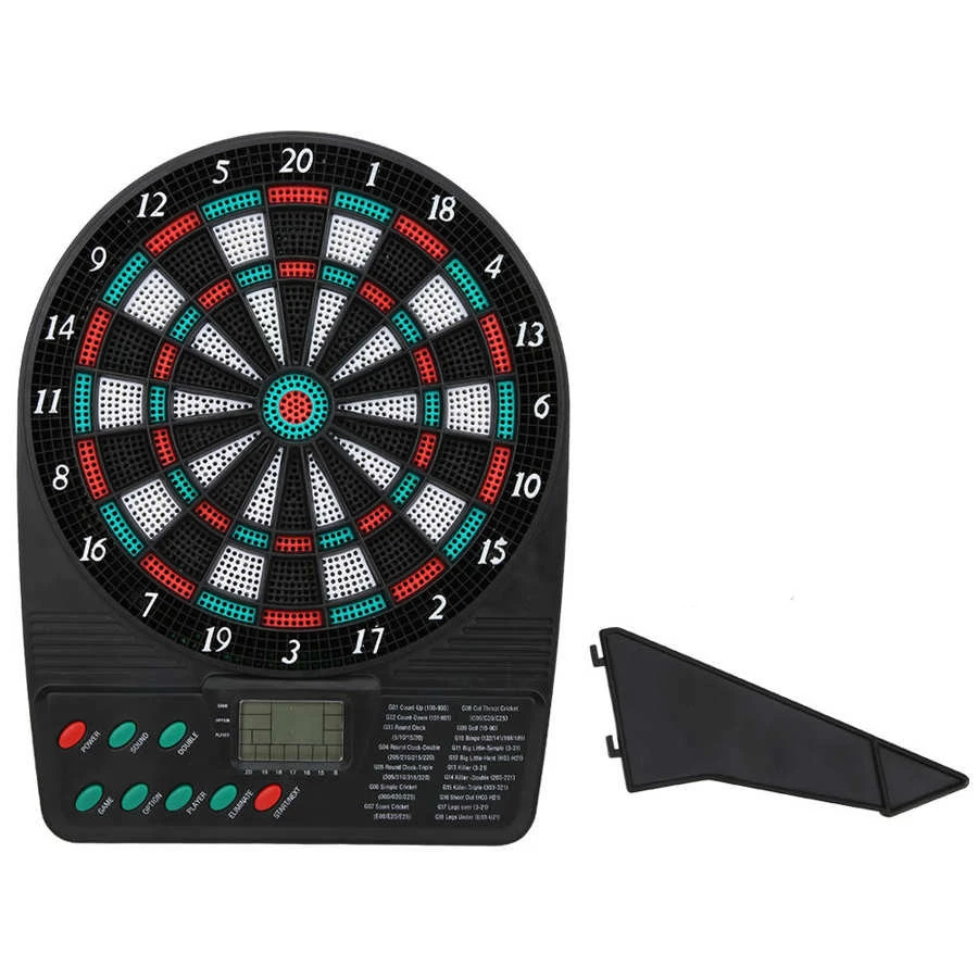 Automatic scoring soft dart board