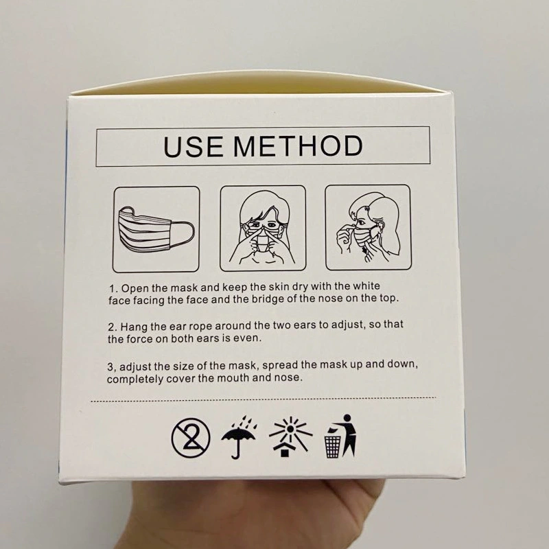Disposable mask box