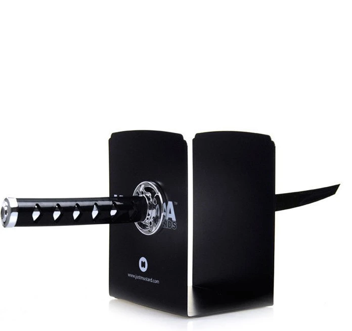 Creative British Katana Ninja Bookends Creative Ornaments