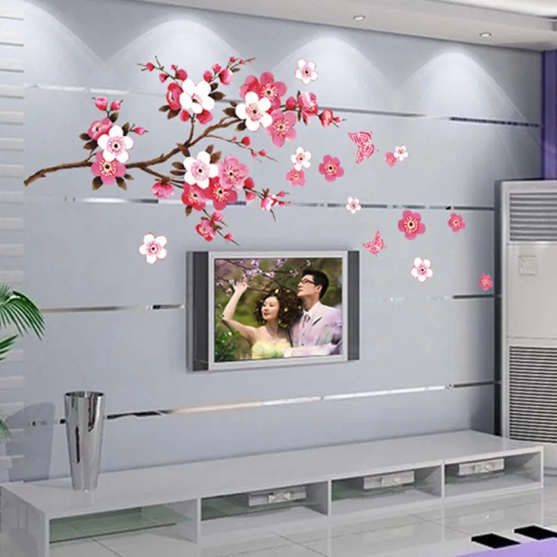 PVC Transparent Film Decorative Wall Stickers