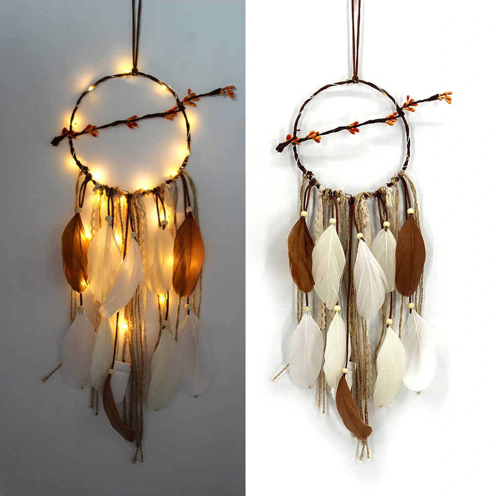 Creative Feather Crafts Lantern Dream Catcher