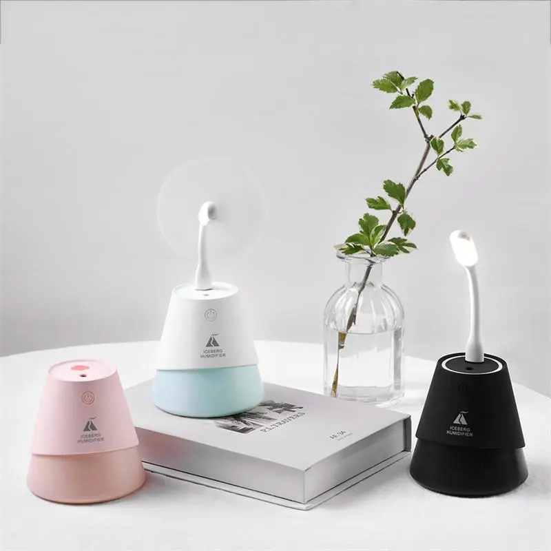 Car USB Portable Travel Desktop Iceberg Humidifier