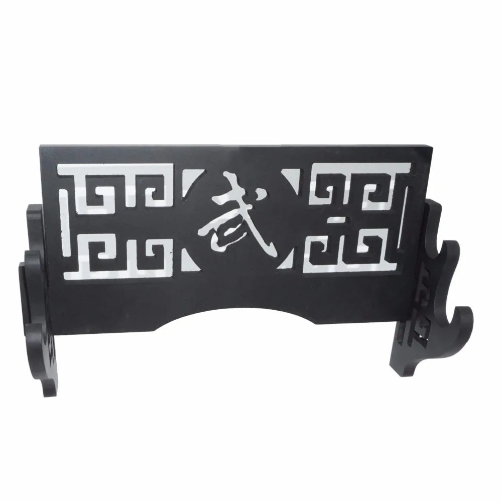 Wall-mounted classical hollow sword rack