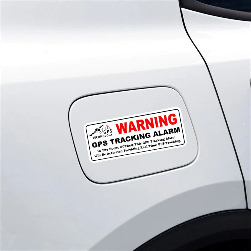 4 pieces/set of cross-border car warning stickers