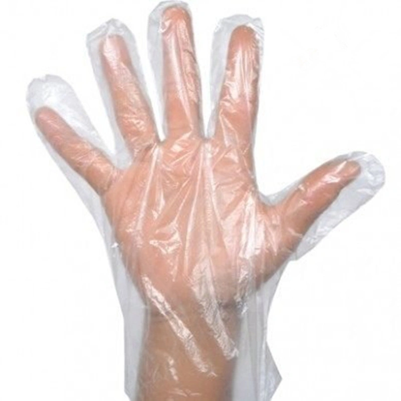 Disposable gloves plastic