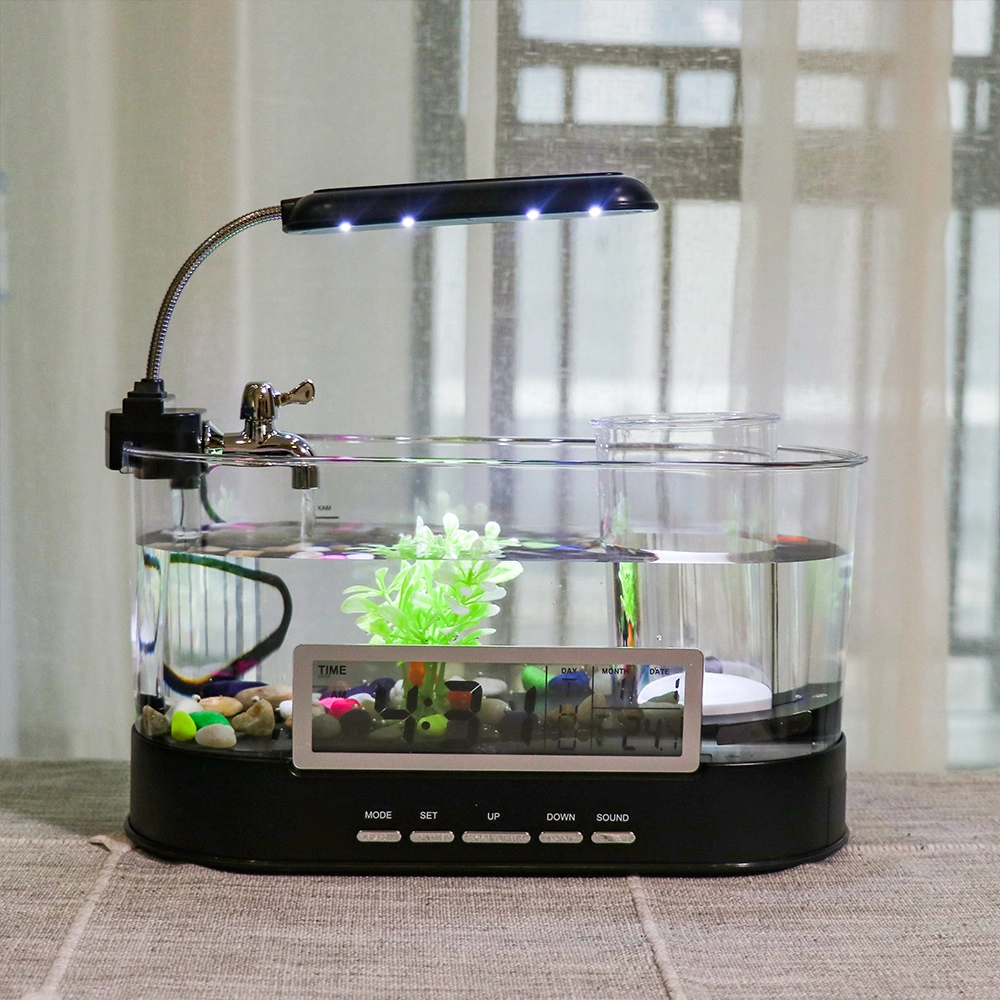 Inner loop mini desktop USB fish tank