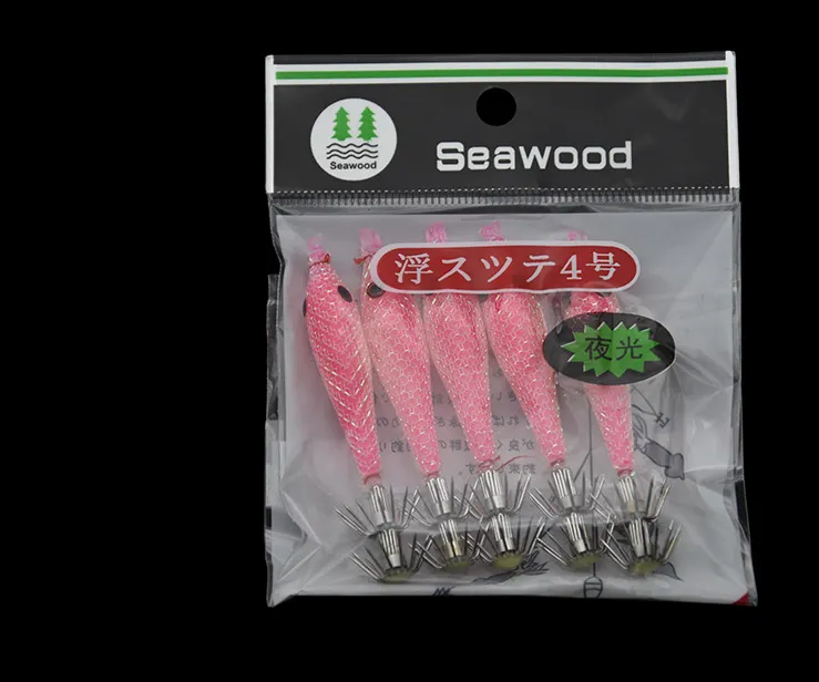 Fluorescent squid blow hook