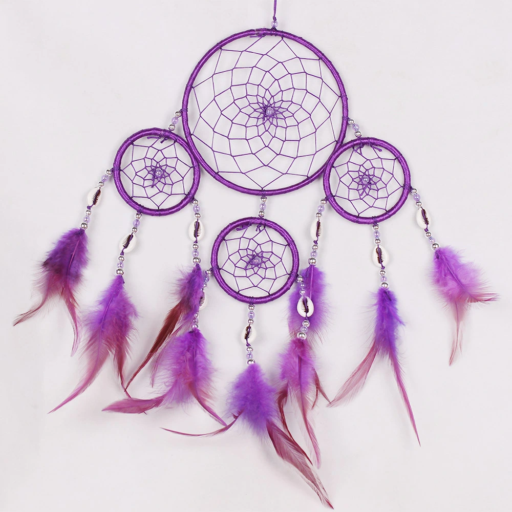 Four ring imitation shell Ocean Dream Catcher