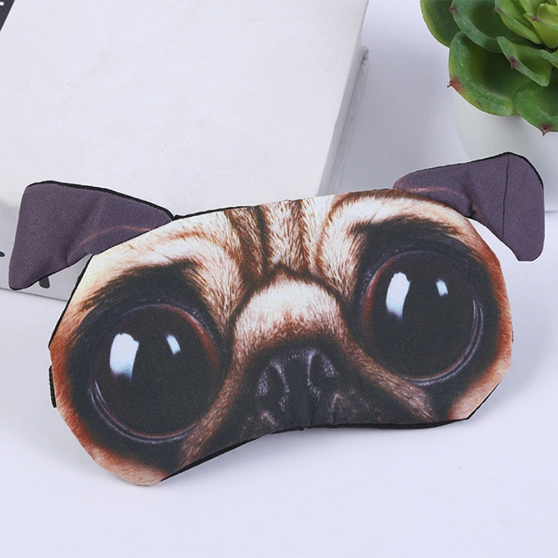 Creative 3D cartoon animal men and women sleep eye mask