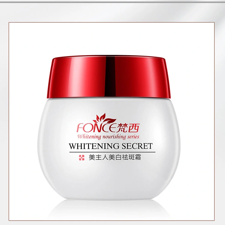 Whitening and diminishing spots moisturizing cream