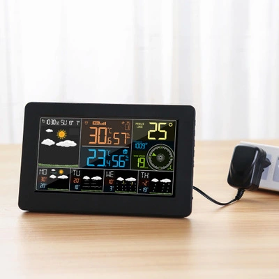 Weather forecast alarm clock