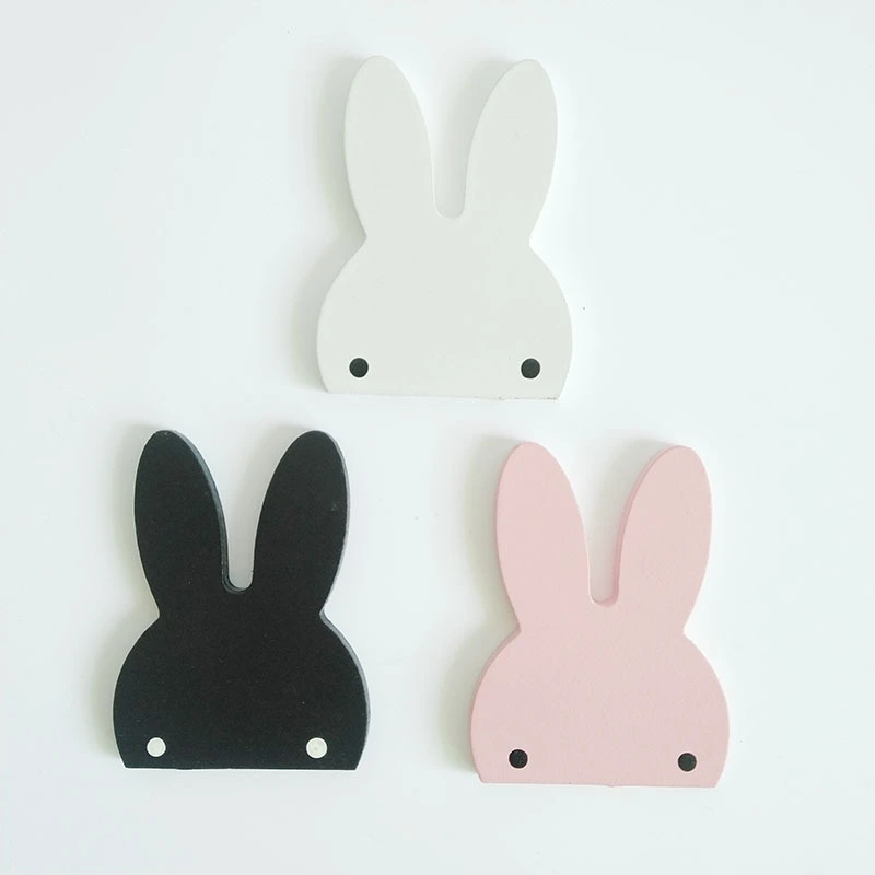 Rabbit wooden hook